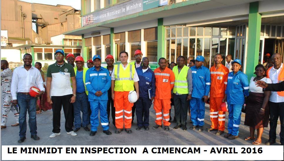 Visite d'inspection du Minmidt dans certaines sociétés à Douala